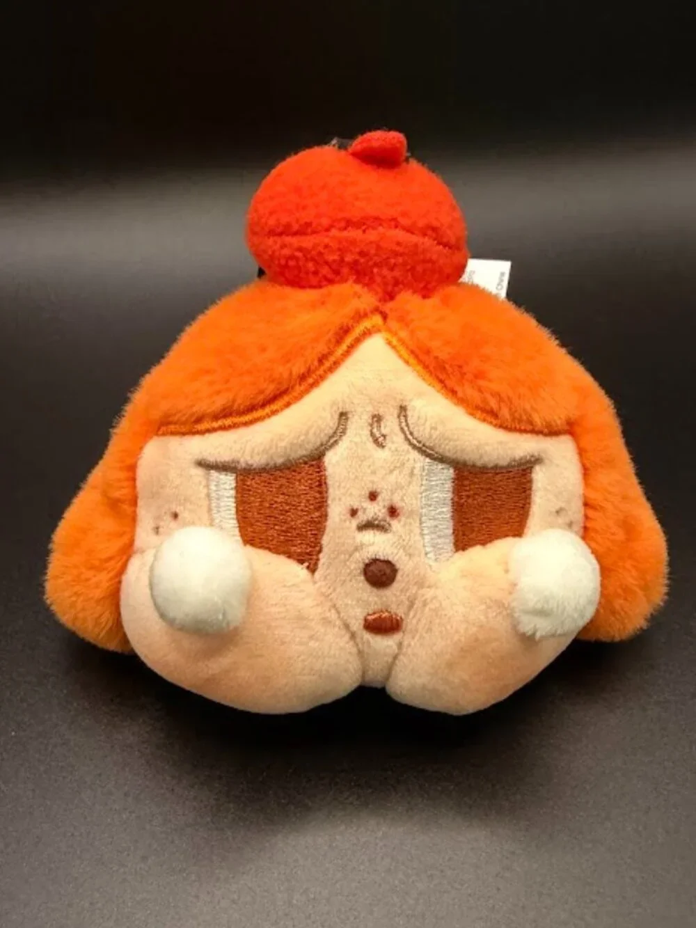Crybaby Plush Keychain Doll Orange Sad Face Bag Charm Pop Mart Style